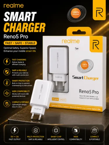 شاحن  Realme Reno5 Pro TC الذكي