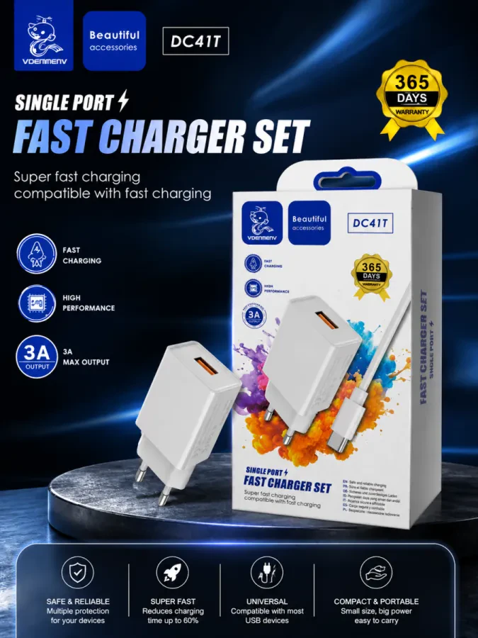 ⚡ DC41T SASA TC Fast Charger Set
