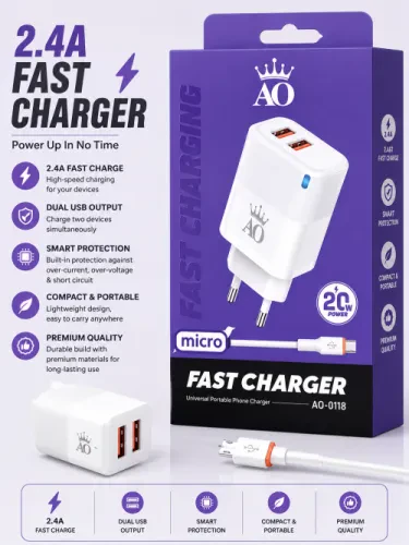 AO Fast Charger AO-0118 V8