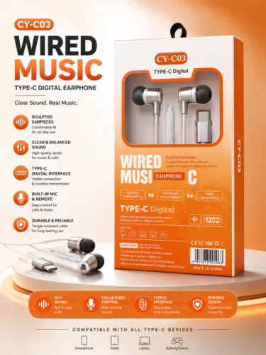 سماعة CY-C03 Type-C الرقمية
