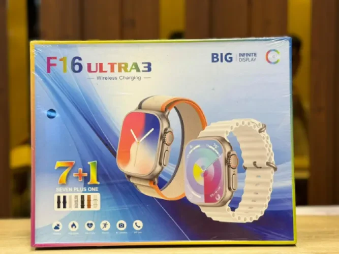 ⌚ ساعة F16 Ultra 3 الذكية – تجربة متكاملة بلمسة عصرية!
