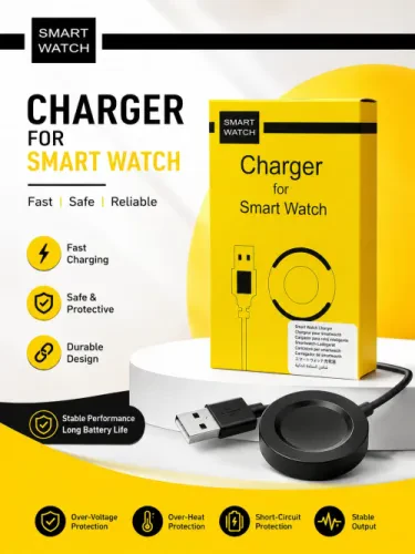 شاحن ساعه مغناطيسي للساعة الذكية – Smart Watch Charger