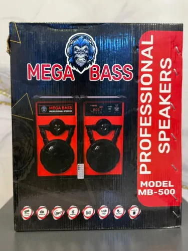 🔊 سماعات MEGA BASS الاحترافية – موديل MB-500