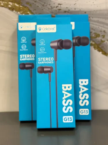 🎧 سماعة أذن سلكية Celebrat G13 – Bass