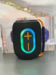 🔊 سماعة بلوتوث محمولة بإضاءة k15  LED ملونة 1