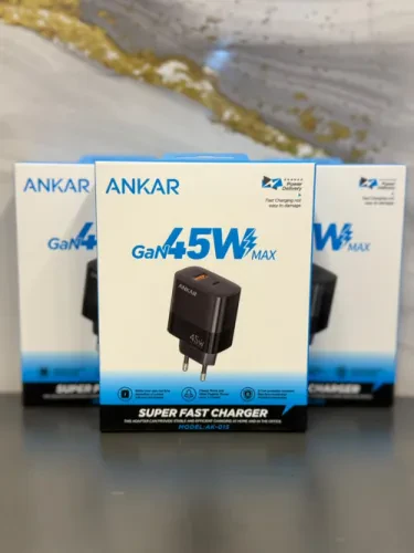 ⚡ شاحن ANKAR GaN 45W Max – شحن سريع
