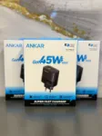 ⚡ شاحن ANKAR GaN 45W Max – شحن سريع 1