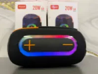 سماعة بلوتوث Kisonli K14 بقوة 20 وات مع إضاءة RGB 1